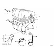 BMW Rubber Mounting - Genuine BMW 13711714472