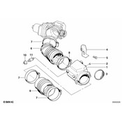 BMW Hose Clamp - Genuine BMW 13711725678