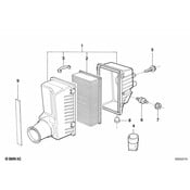 BMW Intake Silencer - Genuine BMW 13711735344