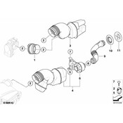 BMW Rubber Boot - Genuine BMW 13717556528