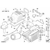 Mini Cooper Vacuum Pipe - Genuine Mini 13717557877