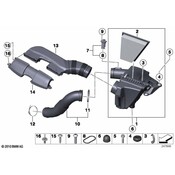 BMW Intake Silencer - Genuine BMW 13717588280