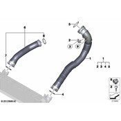 BMW Charge-Air Duct - Genuine BMW 13717612096