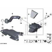 BMW Intake Silencer - Genuine BMW 13717613822