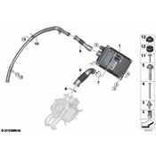 BMW Screw Foot - Genuine BMW 13717647135