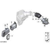 BMW Air Channel - Genuine BMW 13717843276