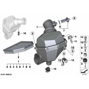 BMW Intake Silencer - Genuine BMW 13717843290