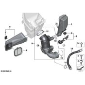 BMW O-ring - Genuine BMW 13718473144