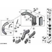 BMW Intake Duct - Genuine BMW 13718513454
