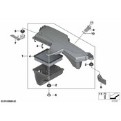 BMW Bracket Intake Silencer - Genuine BMW 13718515794