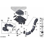 BMW Filtered Air Pipe - Genuine BMW 13718517608