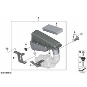 BMW Air Filter Housing Grommet - Genuine BMW 13718626742