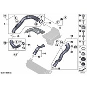 BMW Engine Air Intake Hose - Genuine BMW 13718642279