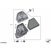BMW Air Filter Housing - Genuine BMW 13718662583