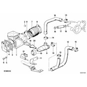 BMW Gasket Asbestos Free - Genuine BMW 13719067449