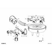 BMW Regulator Housing - Genuine BMW 13730742101