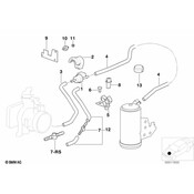 BMW Hose Elbow - Genuine BMW 13901740964