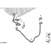 BMW Fuel Tank Breather Line - Genuine BMW 13907548907