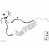 BMW Bracket Ventilation Valve - Genuine BMW 13907576190