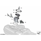 BMW Electric Fuel Pump - Genuine BMW 16115A049B4