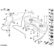 BMW Scavenge Air Line - Genuine BMW 16116759025