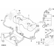 Mini Fuel Filler Pipe - Genuine Mini 16116762045