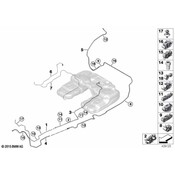BMW Feed Line - Genuine BMW 16117330642