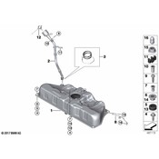 BMW Earth Strap - Genuine BMW 16117391720