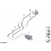 BMW Vapor Canister Vent Solenoid - Genuine BMW 16117439920