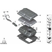 BMW Fuel Tank Filler Neck - Genuine BMW 16117439935