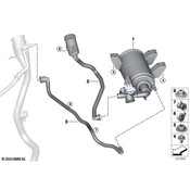 BMW Evaporative Emissions System Lines - Genuine BMW 16118740560