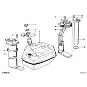 BMW Sending Unit Assy Metal Tank - Genuine BMW 16121116971