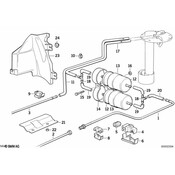 BMW Fuel Return Line - Genuine BMW 16121182416