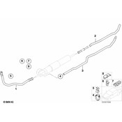 BMW Fuel Return Line - Genuine BMW 16122229769
