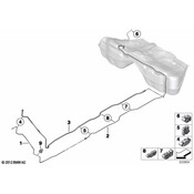 BMW Fuel Line - Genuine BMW 16122284753