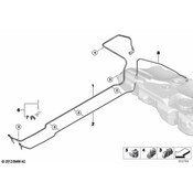 MINI Fuel Line - Genuine MINI 16122752332