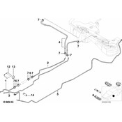 BMW Fuel Line - Genuine BMW 16126752186