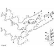 BMW Front Fuel Feed Line - Genuine BMW 16126764688