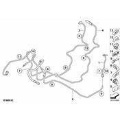 Mini Cooper Triple Clip - Genuine Mini 16126765989