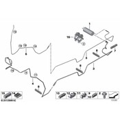 BMW Fuel Line - Genuine BMW 16127175085