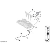 BMW Feed Line - Genuine BMW 16127339271