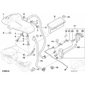 BMW Holder For Activated Charcoal Filter - Genuine BMW 16132229735