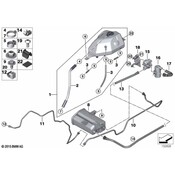BMW Fuel Hose - Genuine BMW 16136752968