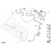 BMW Scavenge Air Line - Genuine BMW 16136760771