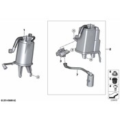 BMW Leak Detection Pump Filter - Genuine BMW 16137171081