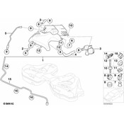 BMW Connection Pipe - Genuine BMW 16137177201