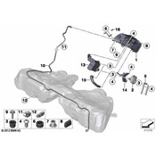 BMW Vapor Canister - Genuine BMW 16137347621