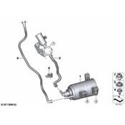 BMW Vapor Canister Vent Solenoid - Genuine BMW 16137404081