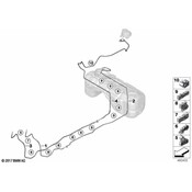 BMW Scavenge Air Line - Genuine BMW 16137404147