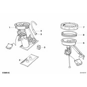BMW Fuel Tank Sending Unit Strainer - Genuine BMW 16141182042